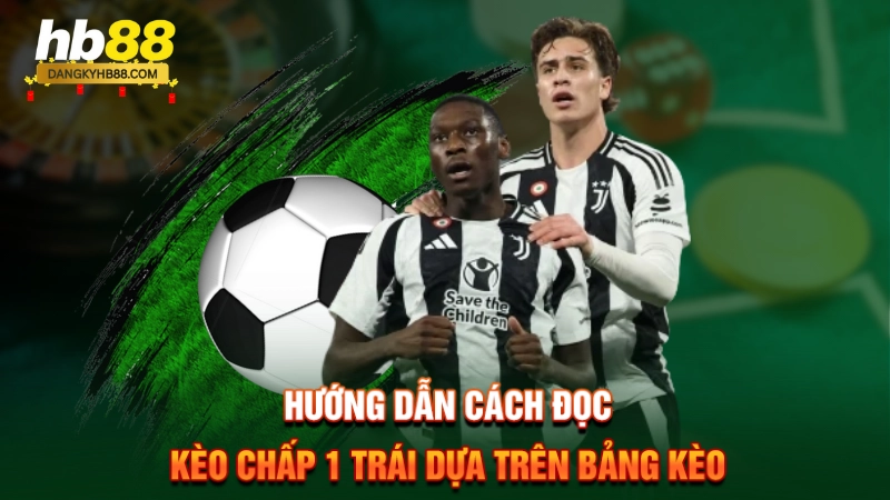 Kèo Chấp 1 Trái 2 Hướng dẫn cách đọc kèo chấp 1 trái dựa trên bảng kèo